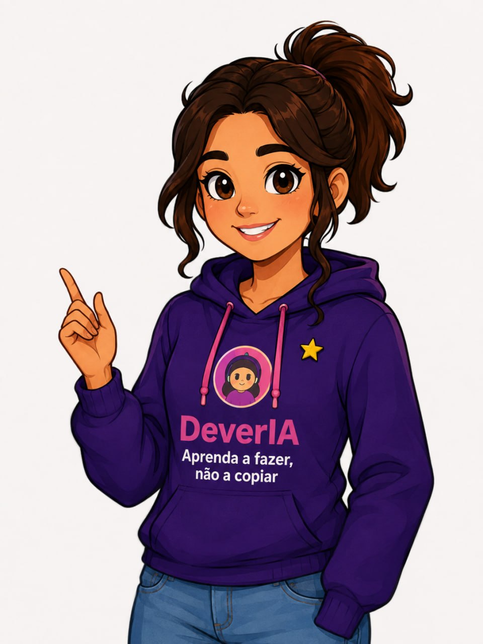 Tia Duda, do DeverIA